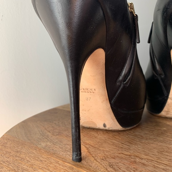 Gucci peep toe booties - Picture 5 of 8